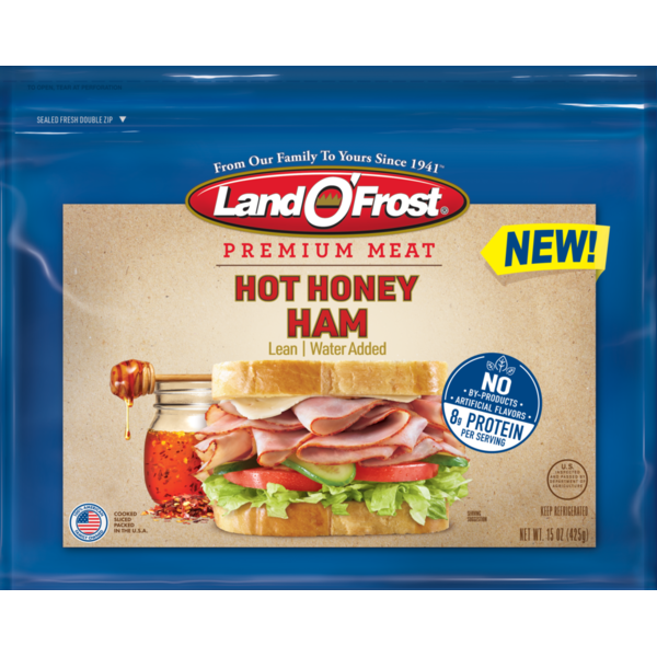 Land O'Frost Premium Lunch Meat Hot Honey Ham Same-Day Delivery or