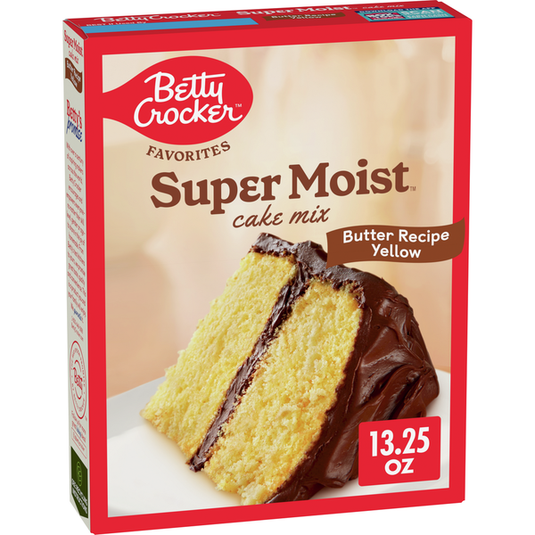 Betty Crocker Favorites Super Moist Butter Recipe Yellow Cake Mix