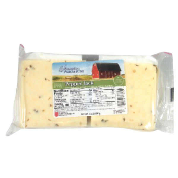 Wisconsin Premium Pepper Jack Cheese Slices