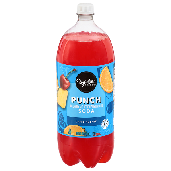 Signature SELECT Caffeine Free Punch Soda