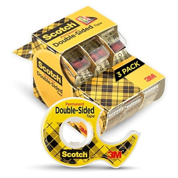 Scotch Tape, Double-Sided, Permanent