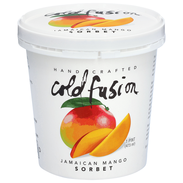 Cold Fusion Gelato Jamaican Mango Sorbet Same-Day Delivery or