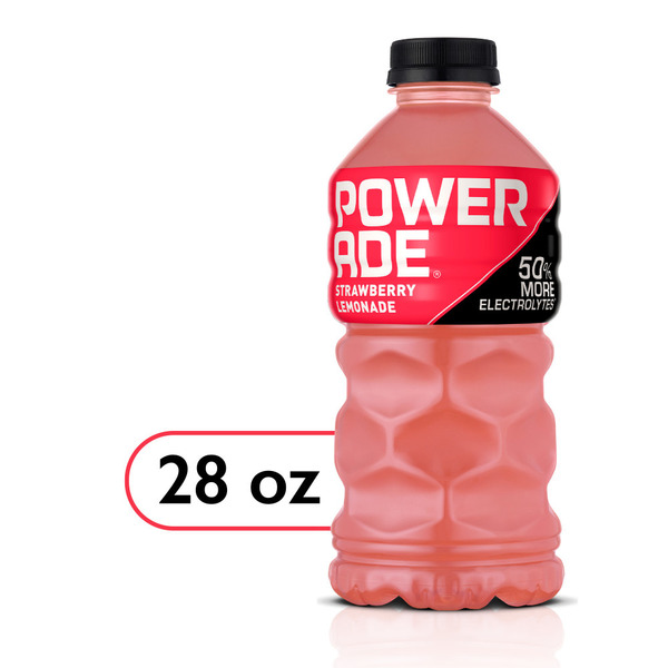 POWERADE Strawberry Lemonade Sports Drink Bottle