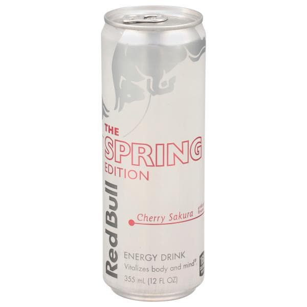 Red Bull Spring Edition Cherry Sakura Energy Drink Can Same-Day