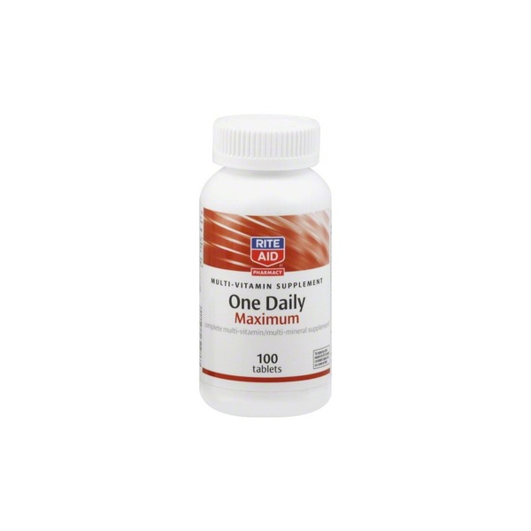 Rite Aid One Daily Maximum Multivitamin/multimineral Multivitamin