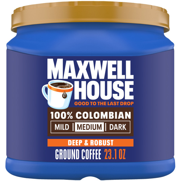 Maxwell House 100% Colombian Ground Coffee Same-Day Delivery or