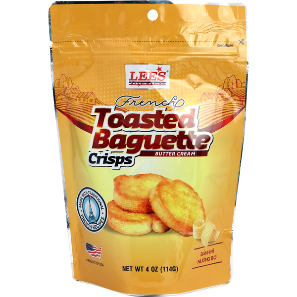 Lee's Signature French Toasted Butter Cream Baguette Crisps