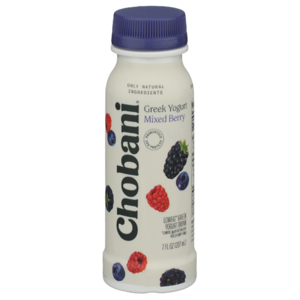 Chobani Mixed Berry Lowfat Greek Yogurt Drink