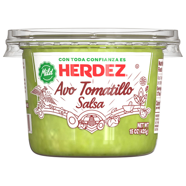 Herdez Avocado Tomatillo Salsa Cup