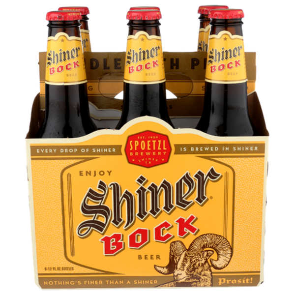 Shiner Bock 6 Pack Bottles