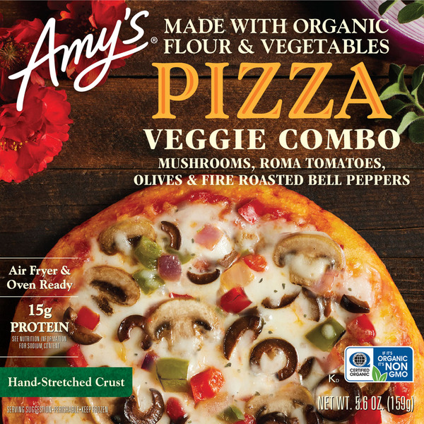 Amy's Amy's Personal Size Veggie Combo Pizza — product image