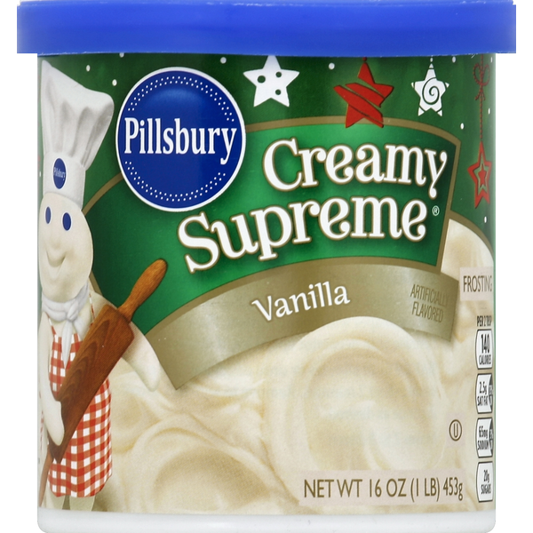 Pillsbury Frosting, Vanilla (16 oz) Instacart