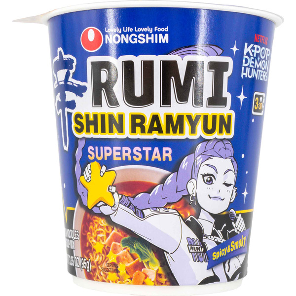 Nongshim Shin Ramyun Superstar KPOP Demon Hunters Instant Noodles