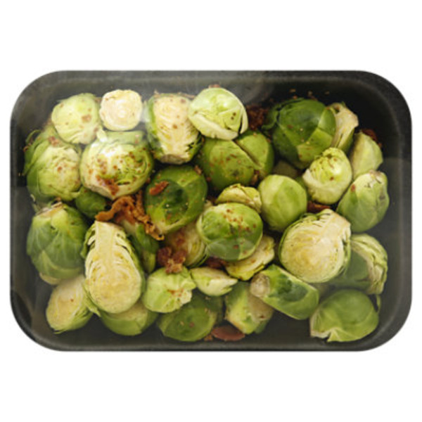 Sliced Brussels Sprouts With Bacon