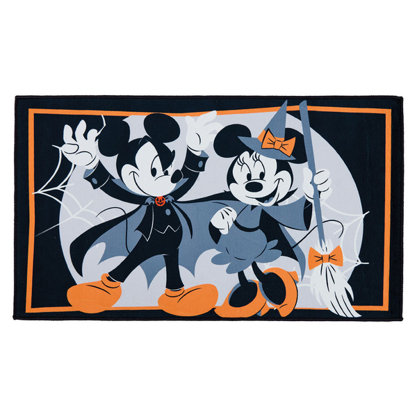 PSA10 ディズニーマジックキャッスル キャットウィッチ ミッキー ミニー Disney Mickey & Minnie Mouse Halloween Crystal Print Mat Same-Day