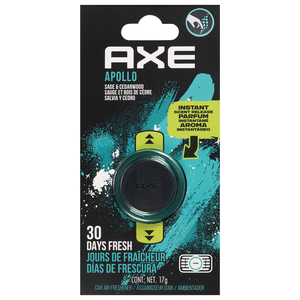 AXE Apollo Car Air Freshener Same-Day Delivery or Pickup