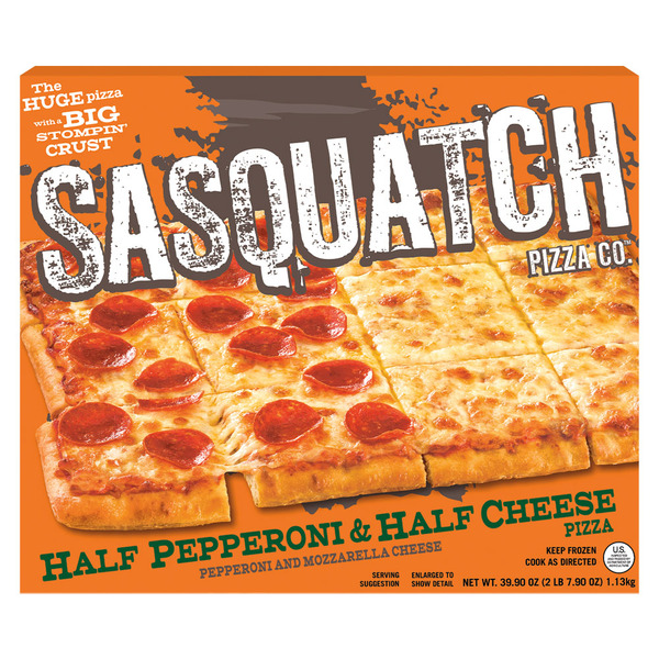 Sasquatch Pizza Co. Cheese and Pepperoni Pizza Same-Day Delivery