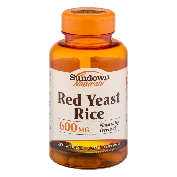 Sundown Naturals Red Yeast Rice 600 MG 60 CT (60 ct) Instacart