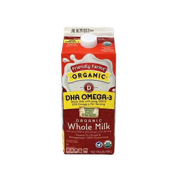 Friendly Farms Omega 3 Whole Milk (64 fl oz) Instacart