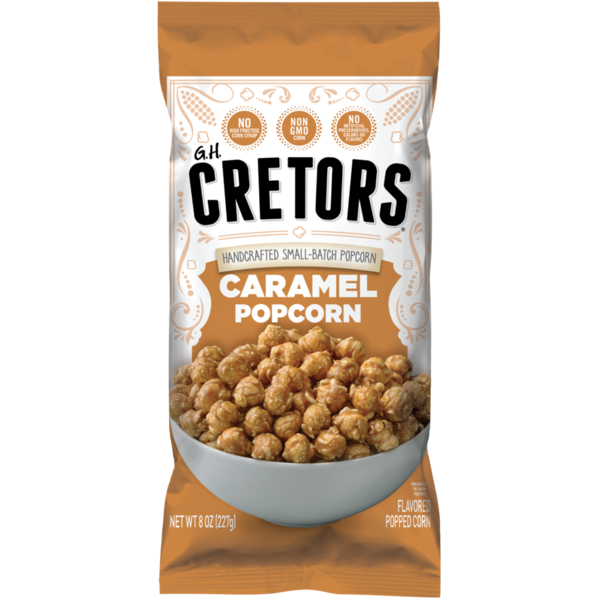 GH Cretors Flavored Popped Corn, Caramel Same-Day Delivery | Food