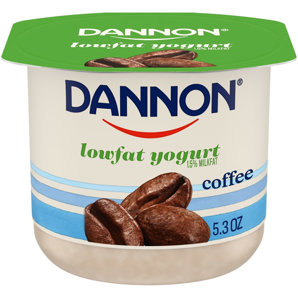Dannon Classic Blended All Natural Coffee Lowfat Yogurt