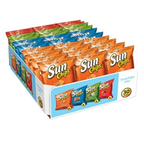 Frito-Lay SunChips Variety Pack, 30 Ct