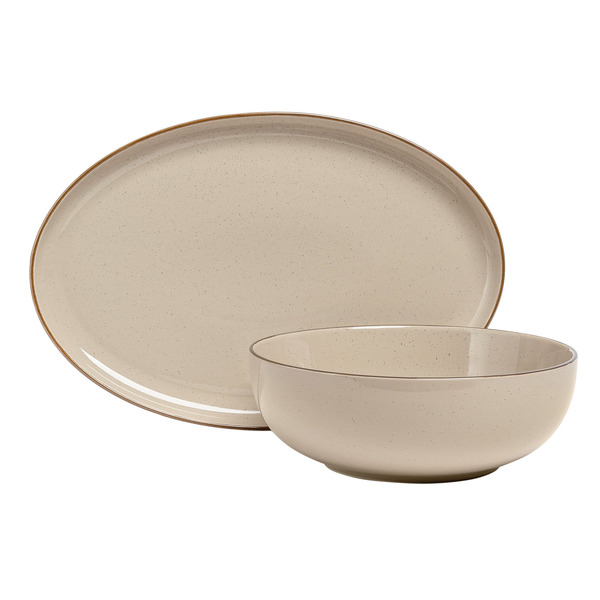 over&back Options Stoneware Serving Set 2 Piece