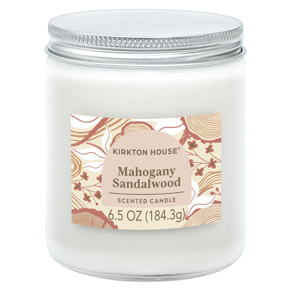 KIRKTON HOUSE Single Wick Candle Mahogany Sandalwood Same-Day