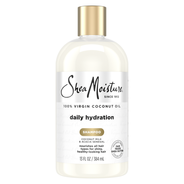 SheaMoisture Daily Hydration Shampoo 100% Virgin Coconut Oil - 13 fl oz