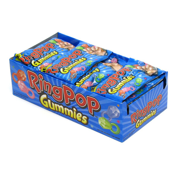 Topps - Ring Pop Gummy Candy - 16/1.7 oz