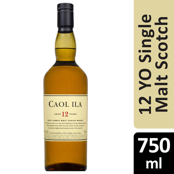 Caol Ila 12 Year Old Single Malt Scotch Whisky Same-Day Delivery