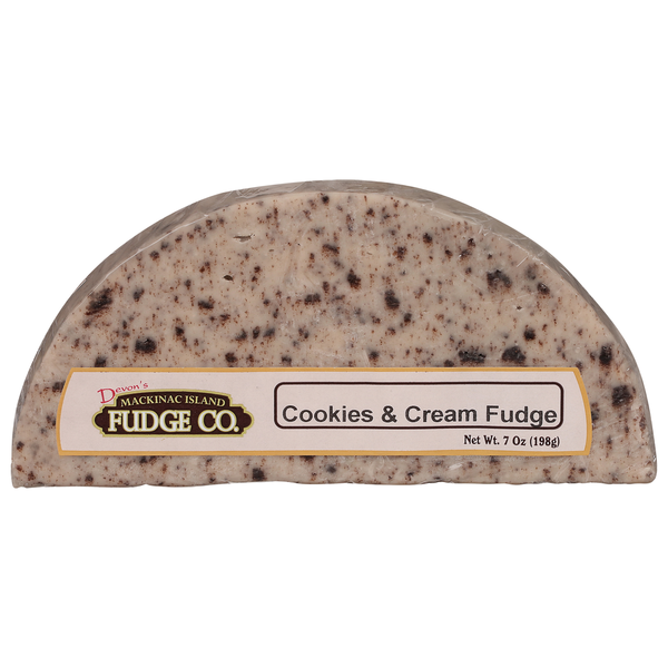 Devon's Mackinac Island Fudge Co. Fudge, Cookies & Cream Same-Day
