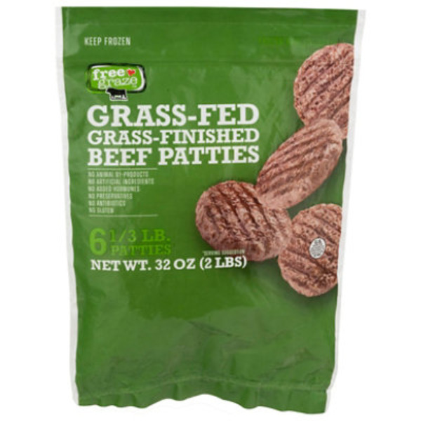 Free Graze Grass-Fed Beef Patties