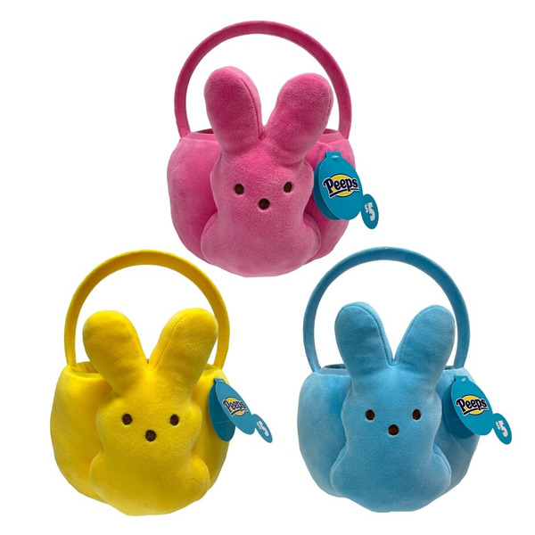 Midwood Brands Peeps Bunny Plush Easter Baskets Same-Day Delivery