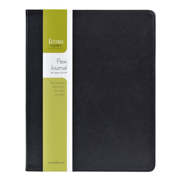 Eccolo Journal, Flexi, 8 Inch x 10 Inch