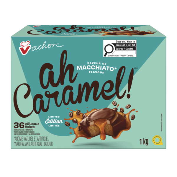 Vachon Ah Caramel! Macchiato Flavour Snack Cakes, 36 ct