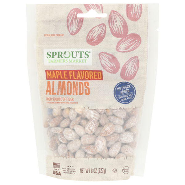 Sprouts Maple Flavored No Sugar Added Almonds Same-Day Delivery or ...
