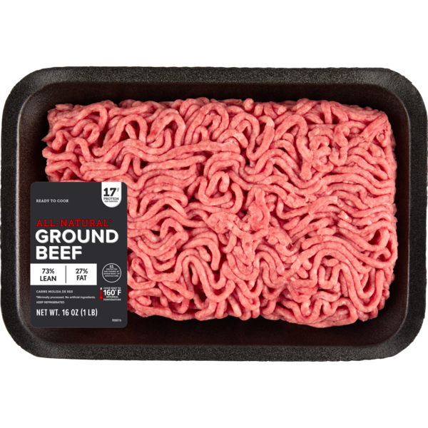 Ibp Trusted Excellence Ground Beef, 73% Lean/27% Fat Same-Day