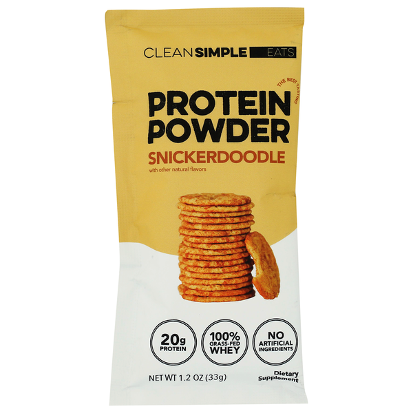 Clean Simple Eats Snickerdoodle Protein Single Serve Stick Same