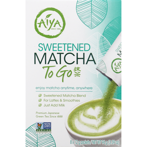 Aiya Matcha, Sweetened, To Go