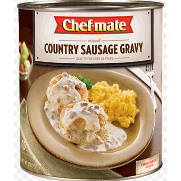 Chef-mate - Country Sausage Gravy - 105 oz can