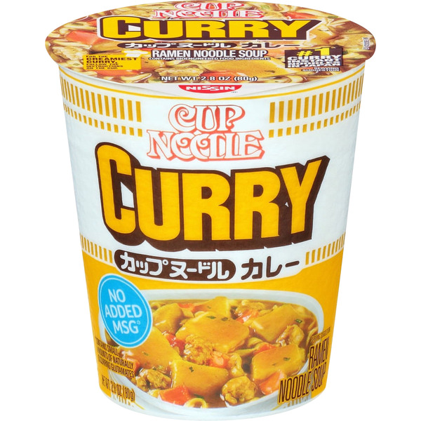 Nissin Ramen Noodle Soup, Curry