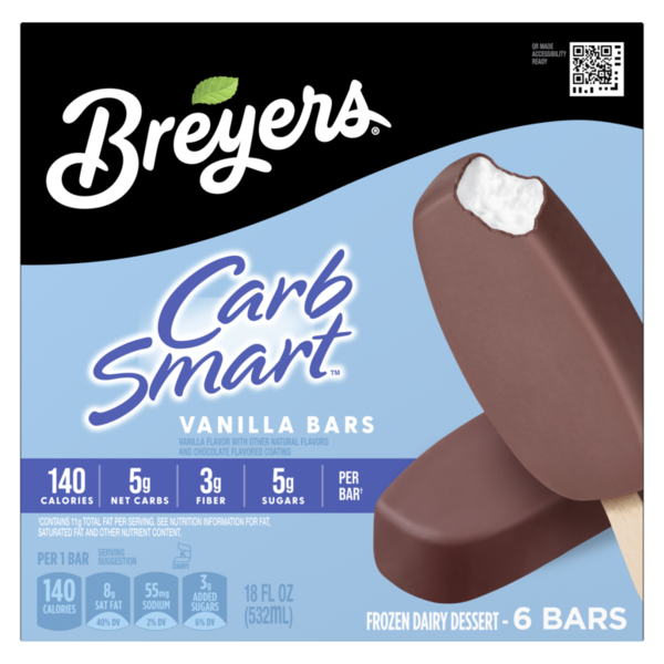 Breyers Carb Smart Vanilla Bars