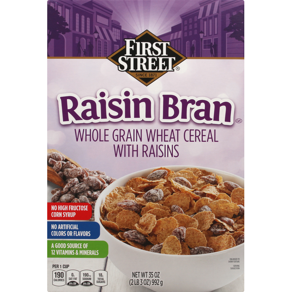 First Street Raisin Bran