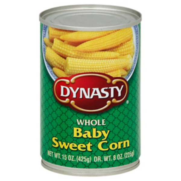 Dynasty Corn, Sweet, Baby, Whole