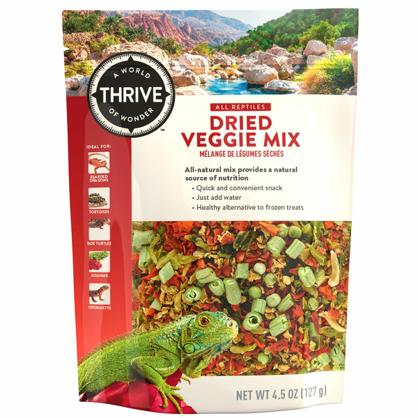 Thrive All Reptiles Dried Veggie Mix