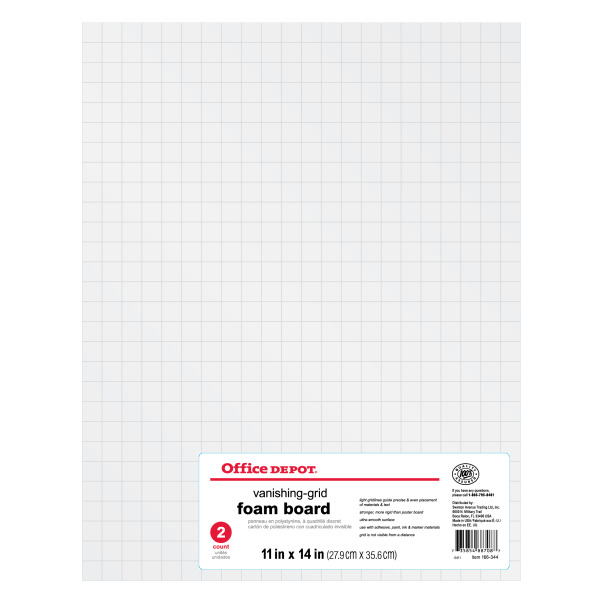 Ghostline Foam Board, 11x14-inches, White