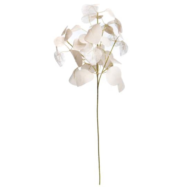 Ashland Cream Glitter Eucalyptus Stem