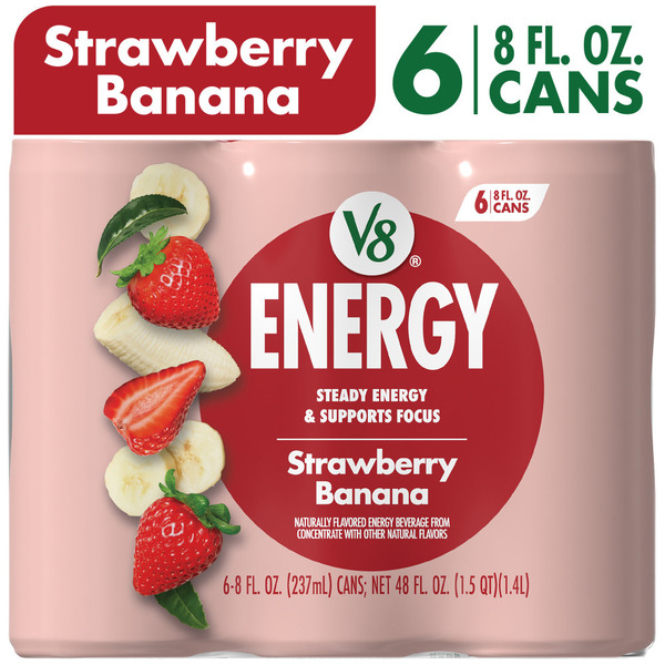 V8 Energy Strawberry Banana Energy Drink