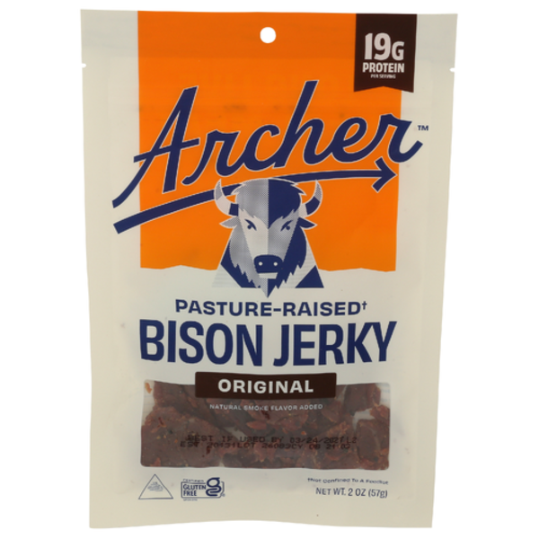 Country Archer Jerky Co Original Pasture-Raised Bison Jerky